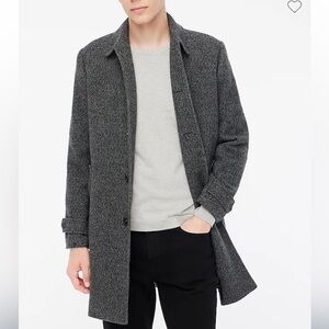 J crew Thompson car coat in herringbone